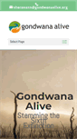 Mobile Screenshot of gondwanaalive.org